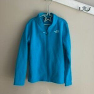 💙🏔️ Kids The North Face Fleece Zip-Up Jacket – Size 6 🏔️💙